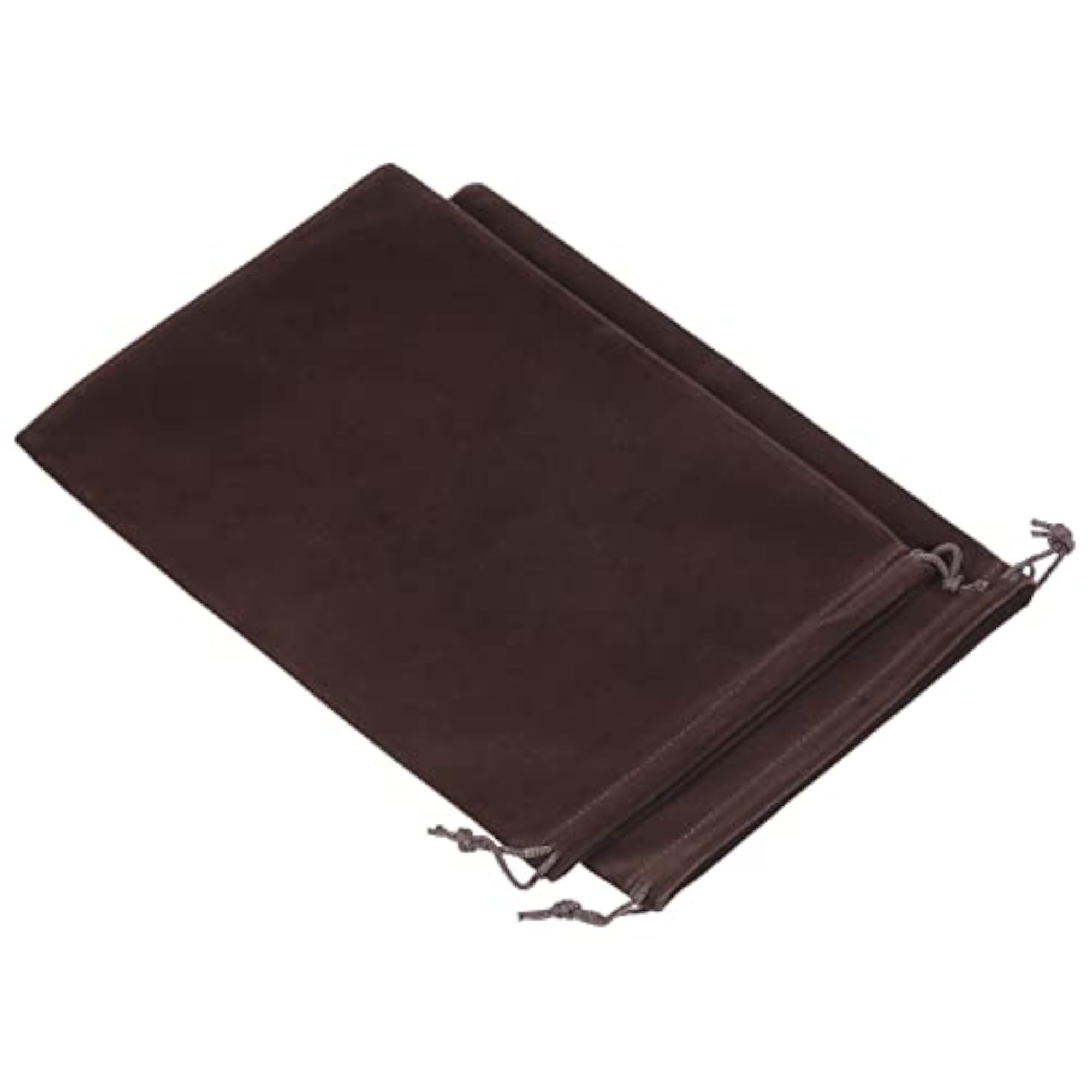 30x20cm Microfiber Pouch, 2Pcs Soft Storage Drawstring Gift Bag for Glasses